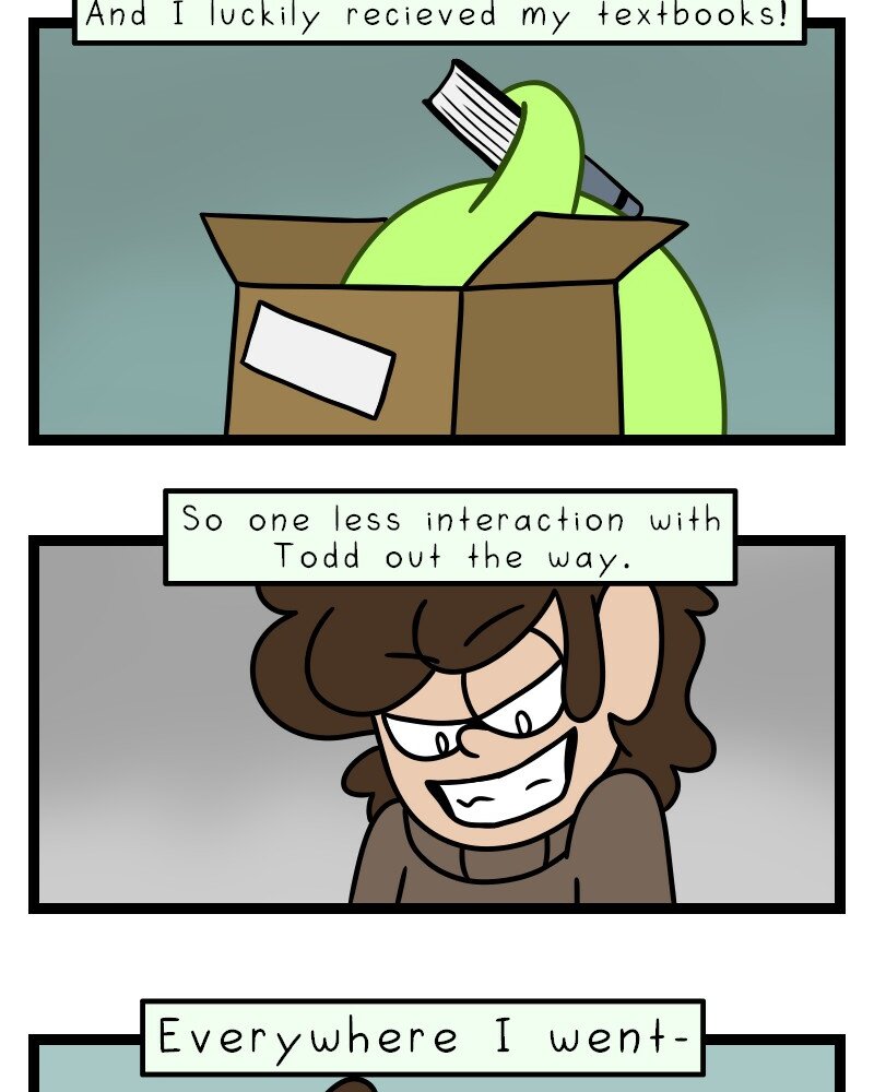 Life of a Highschool Slime - Episode 4, Page 3: Sophomore Year- Chapter 4